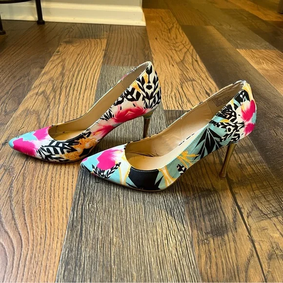 Multicolor Elina Thalia Sodi Heels size 8.5 - Picture 8 of 12